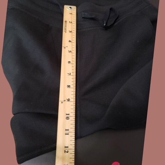 32 Heat Degrees Lady Tech Fleece Jogger Pants With Drawstring Waist Blk Medium - Picture 9 of 14